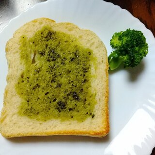 緑茶 バタートースト